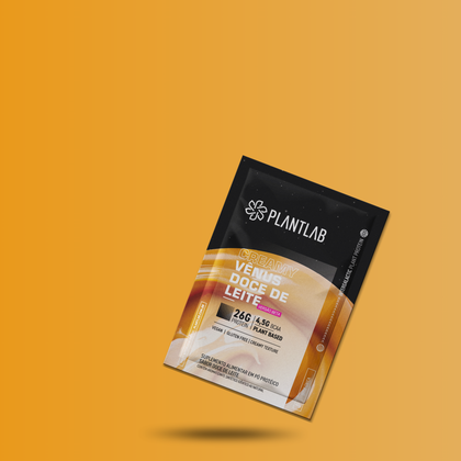 Proteína vegetal cremosa - Vênus Doce de Leite | Sachê 40g