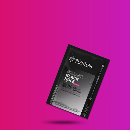 Proteína vegetal cremosa - Black Hole | Sachê 40g