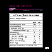Proteína vegetal cremosa - Chocolate Mars | Sachê 40g
