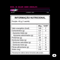 Proteína vegetal cremosa - Chocolate Mars | Kit 7 Sachês