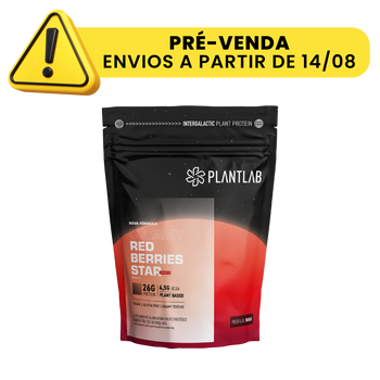 Proteína vegetal cremosa - Red Berries Star | 500g