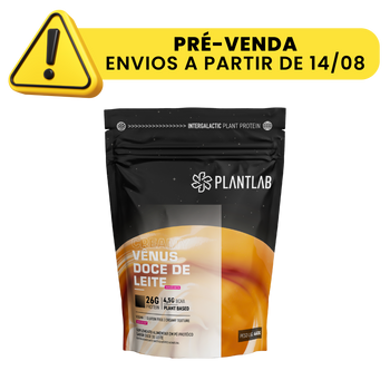 Proteína vegetal cremosa - Vênus Doce de Leite | 440g