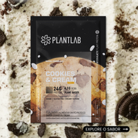 Proteína vegetal cremosa - Cookies and Cream | Sachê 40g