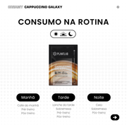 Proteína vegetal cremosa - Cappuccino Galaxy | Sachê 40g