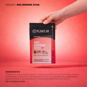 Proteína vegetal cremosa - Red Berries Star | Sachê 40g