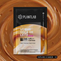 Proteína vegetal cremosa - Vênus Doce de Leite | Sachê 40g