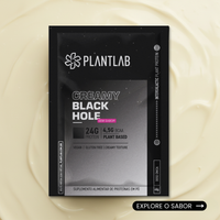 Proteína vegetal cremosa - Black Hole | Sachê 40g