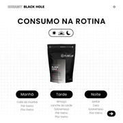 Proteína vegetal cremosa - Black Hole | 440g