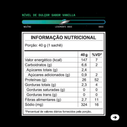 Proteína vegetal cremosa - Vanilla Moon | Sachê 40g