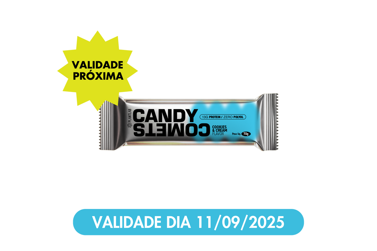 Alimento em barra - Cookies and Cream | 70g