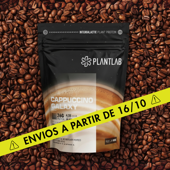 Proteína vegetal cremosa - Cappuccino Galaxy | 500g