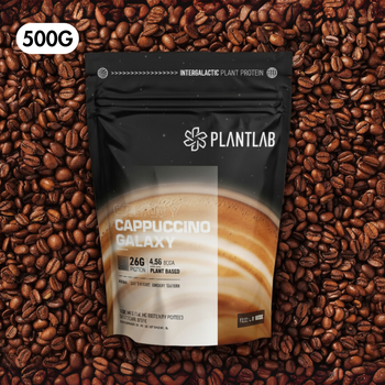 Proteína vegetal cremosa - Cappuccino Galaxy | 500g