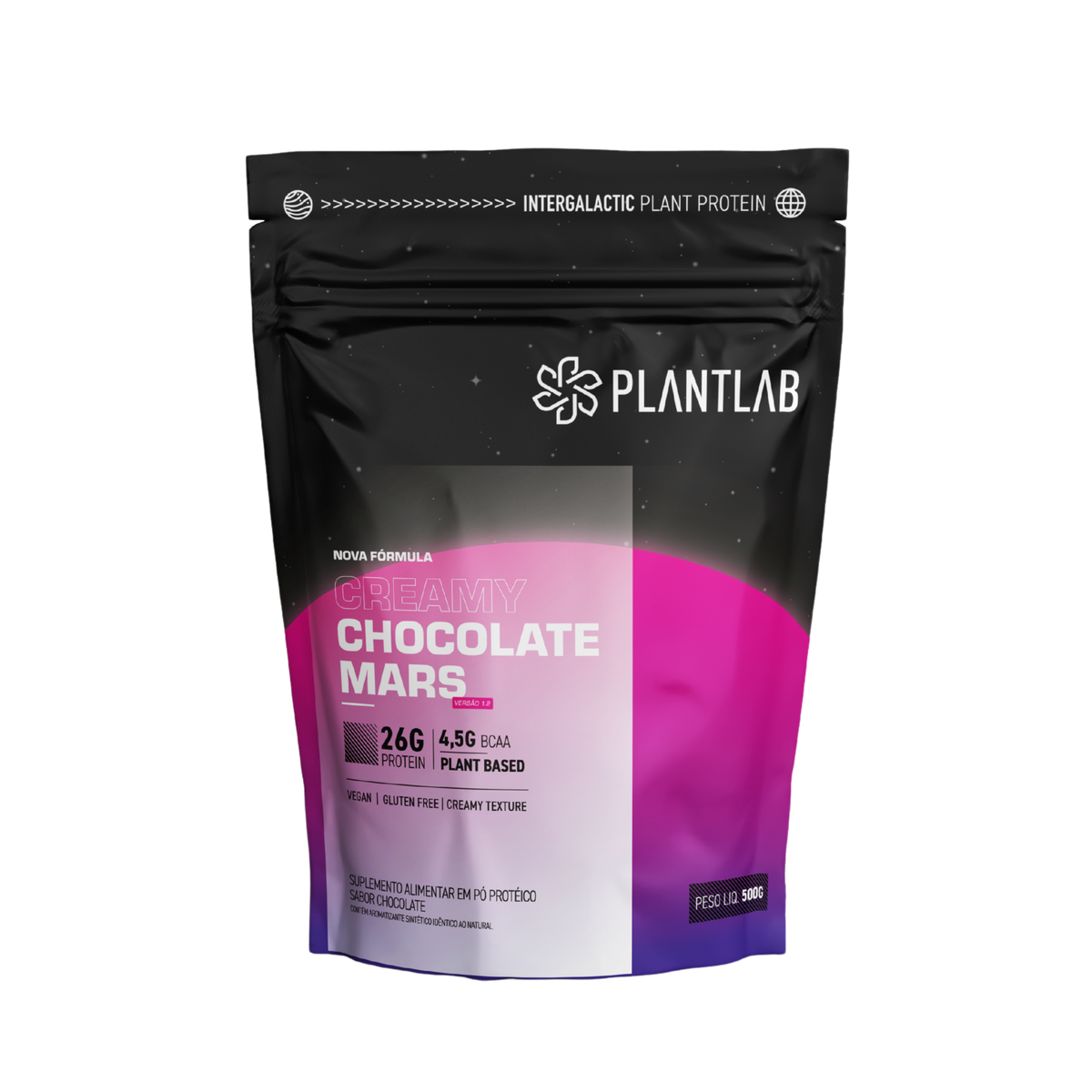 Proteína vegetal cremosa - Chocolate Mars | 500g