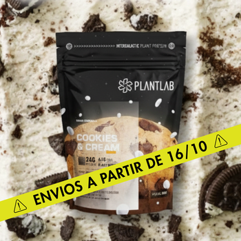 Proteína vegetal cremosa - Cookies and Cream | 500g