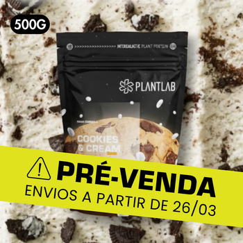 Proteína vegetal cremosa - Cookies and Cream | 500g