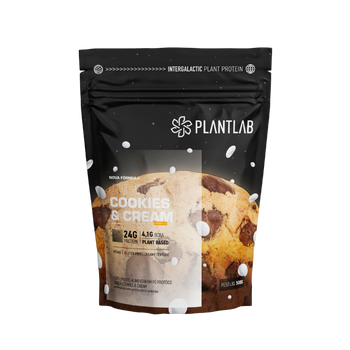 Proteína vegetal cremosa - Cookies and Cream | 500g