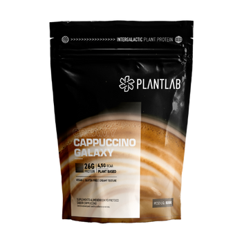 Proteína vegetal cremosa - Cappuccino Galaxy | 500g