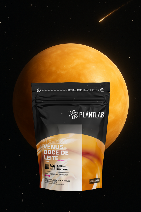 Proteína vegetal cremosa - Vênus Doce de Leite | 440g