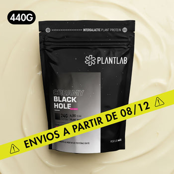 Proteína vegetal cremosa - Black Hole | 440g