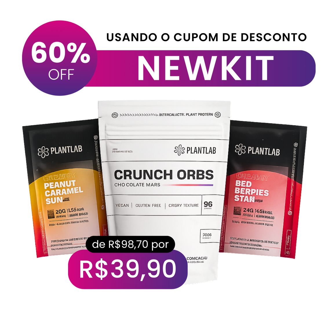 KIT 2 Sachês + 1 Orbs