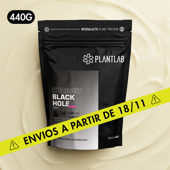 Proteína vegetal cremosa - Black Hole | 440g