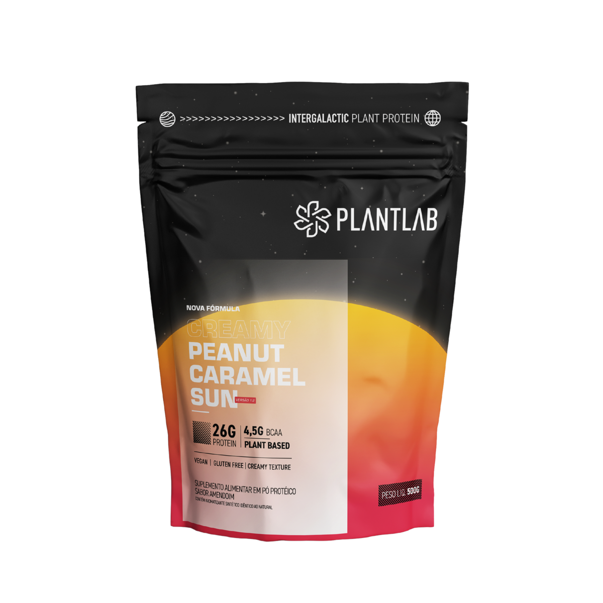 Proteína vegetal cremosa - Peanut Caramel Sun | 500g