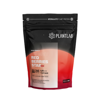 Proteína vegetal cremosa - Red Berries Star | 500g