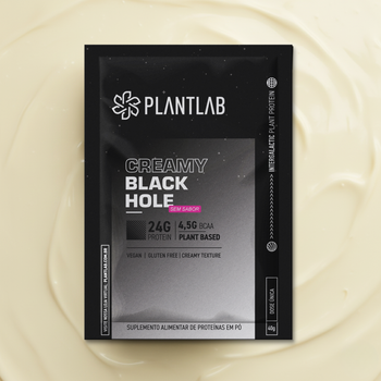 Proteína vegetal cremosa - Black Hole | Sachê 40g