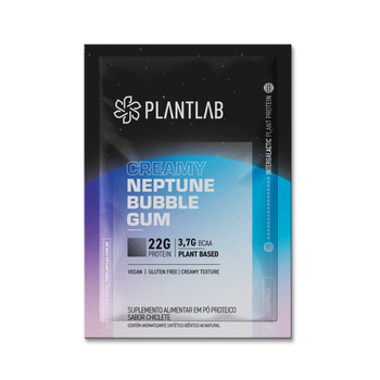 Proteína vegetal cremosa - Neptune Bubble Gum | Sachê 40g