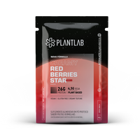 Proteína vegetal cremosa - Red Berries Star | Sachê 40g