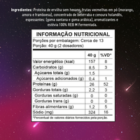 Proteína vegetal cremosa - Red Berries Star | Sachê 40g