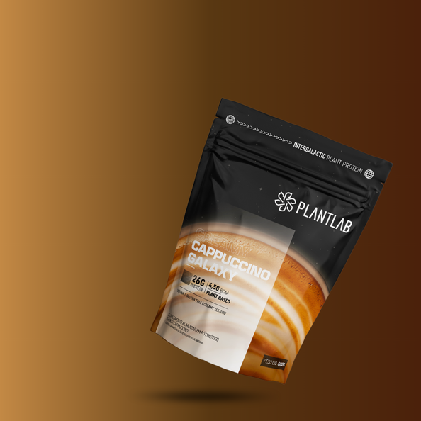 Proteína vegetal cremosa - Cappuccino Galaxy | 500g