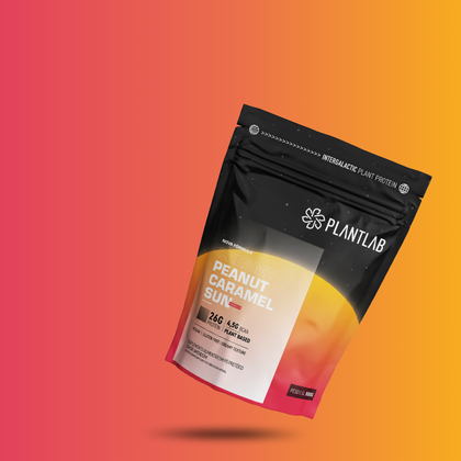 Proteína vegetal cremosa - Peanut Caramel Sun | 500g